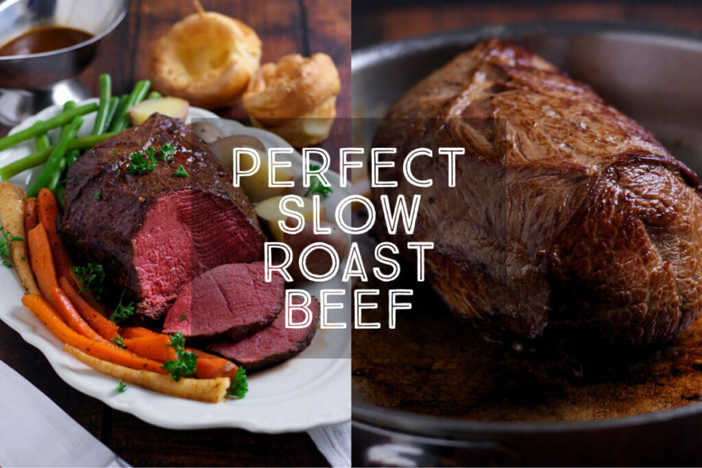 What is the best temperature for slow cooking beef?