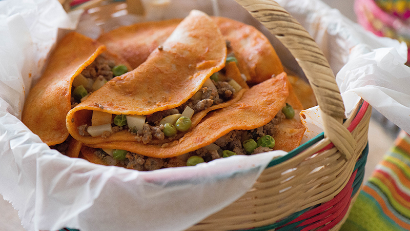 Tacos De Canasta Recipe