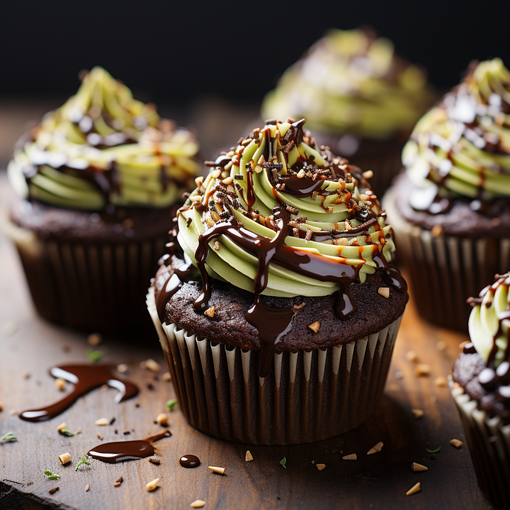 Zucchini Cupcake Recipe with Poppy Seeds and Decadent ‍Chocolate Icing